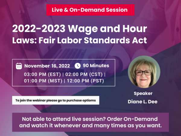 2022-2023 Wage and laws