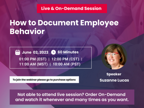 How to Document Employee Behavior