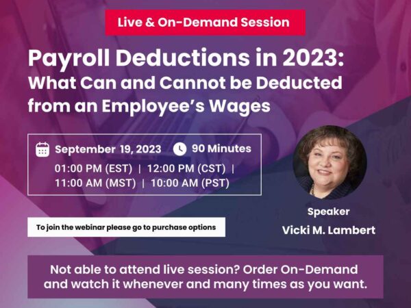 Payroll Deducation