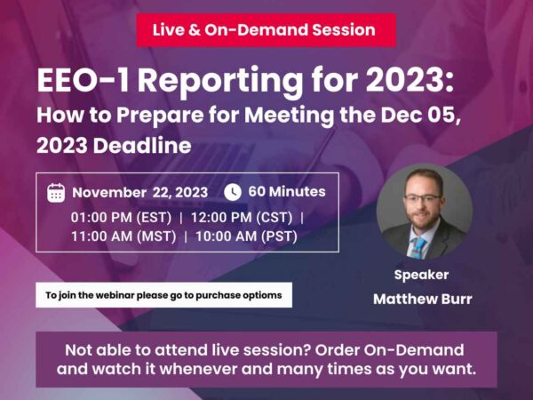 EEO-1 Reporting 2023