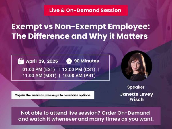 Exempt Vs Non Exempt