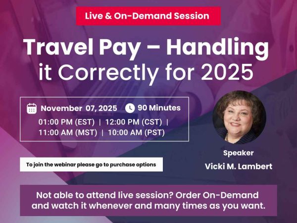 Travel Pay 2025
