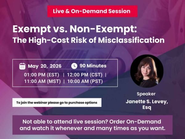 Exempt vs non Exempt