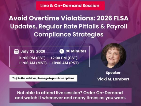 2026 FLSA Rule update