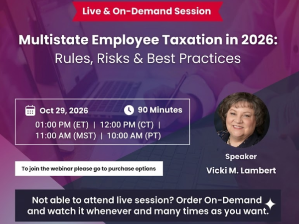 Multile state webinar